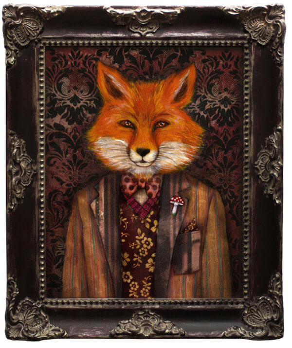 Portrait of the Mysterious Lord Fox — MinaSmoke
