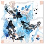 Foulard « Underwater » chez Amkashop