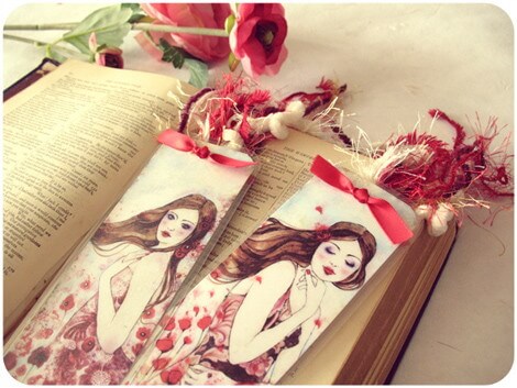 “Poppies” Theme Bookmarks — MinaSmoke