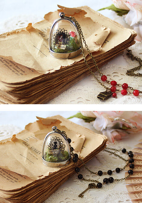 Cabinet of Curiosities necklaces by MinaSmoke