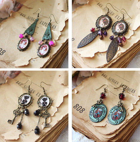 Earrings collection by MinaSmoke