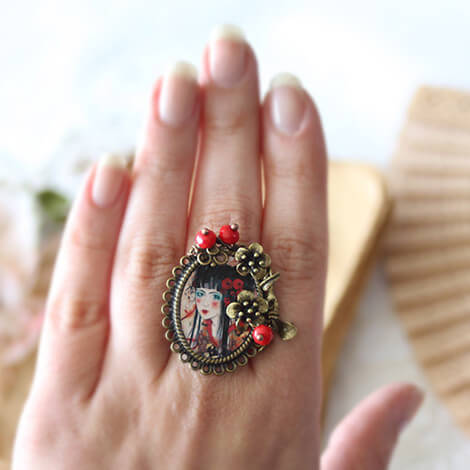 Geisha ring by MinaSmoke