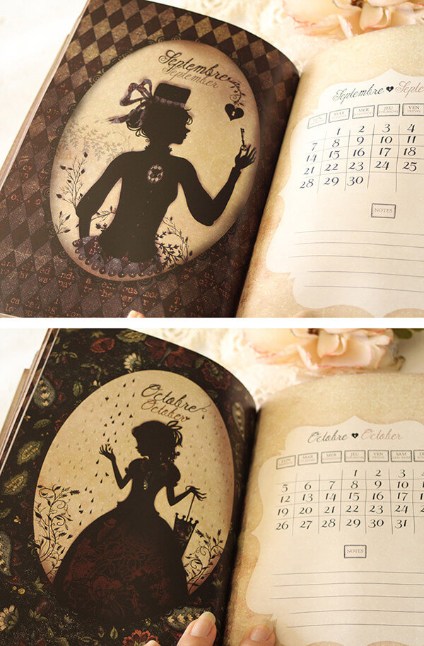 Miss Shadow 2015 Diary (Monthly Planner) — MinaSmoke