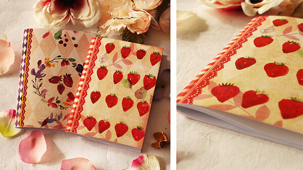 Red Ladies/Strawberry Notebook Sets — MinaSmoke