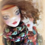 Souvenir d'hiver Art Doll by Marie Tournicote