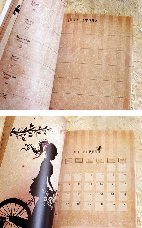 Miss Shadow 2017 Diary (inner pages)